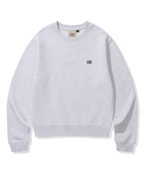 codegraphy（コードグラフィー）の「(Women) Small Square Logo Set-up CBEBWZP030（スウェット・レディース・ブラック/ヘザーグレー・SMALL/MEDIUM）」の5枚目の写真