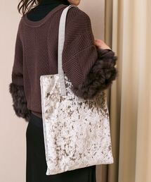 le.coeur blanc | ベロア3ポケットトートバッグ(トートバッグ)