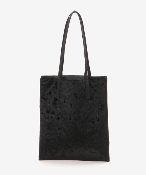 le.coeur blanc（ルクールブラン）の「ベロア3ポケットトートバッグ（トートバッグ・レディース・グレイッシュベージュ/ブラック・FREE）」の12枚目の写真