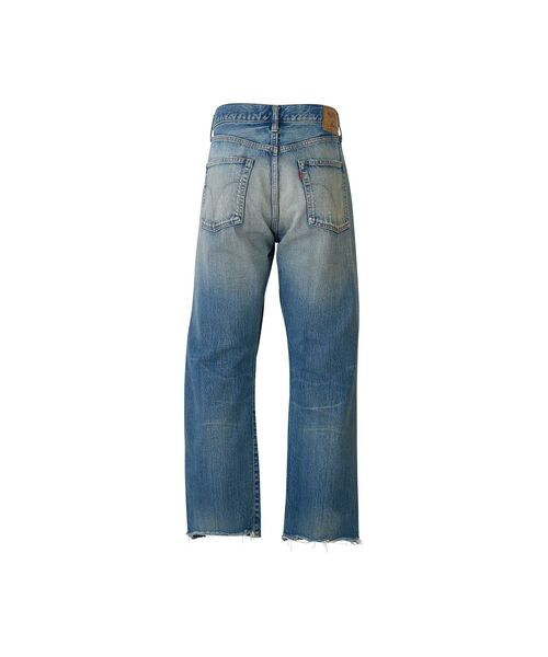 HYSTERIC GLAMOUR(ヒステリックグラマー)の「AAR加工 ストレートデニムパンツ(その他パンツ・メンズ・ダークインディゴブルー・28inch/29inch/30inch/31inch/32inch/34inch)」の2枚目の写真