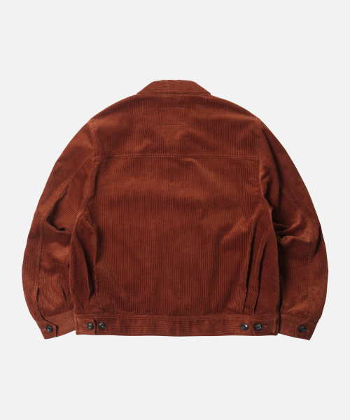 FRIZMWORKS（フリズムワークス）の「CORDUROY TRUCKER JACKET _ BRICK（デニムジャケット・メンズ・その他・MEDIUM/LARGE/X-LARGE）」の3枚目の写真