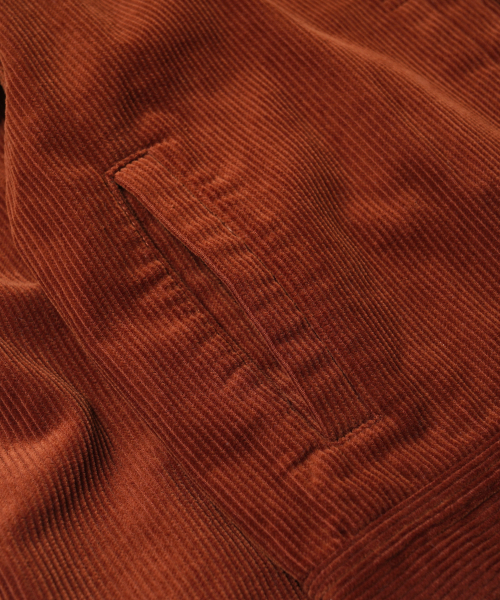 FRIZMWORKS（フリズムワークス）の「CORDUROY TRUCKER JACKET _ BRICK（デニムジャケット・メンズ・その他・MEDIUM/LARGE/X-LARGE）」の6枚目の写真