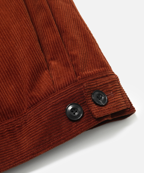 FRIZMWORKS（フリズムワークス）の「CORDUROY TRUCKER JACKET _ BRICK（デニムジャケット・メンズ・その他・MEDIUM/LARGE/X-LARGE）」の8枚目の写真