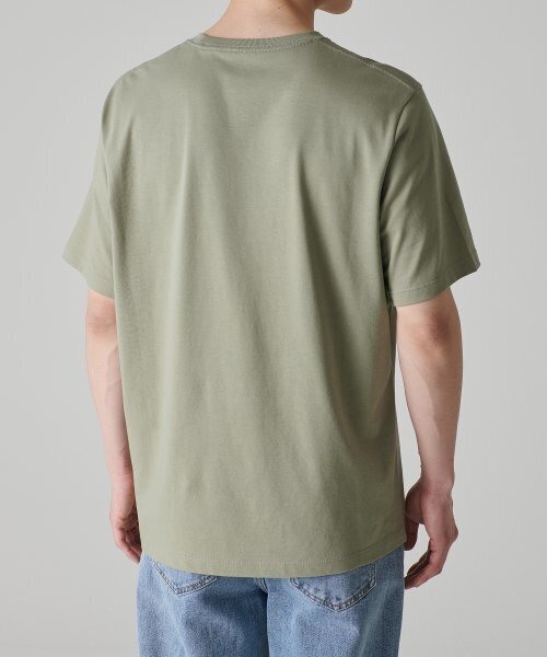 MUSINSA STANDARD（ムシンサスタンダード）の「[クールタンダード] ベーシッククルーネックTシャツ [セージ]（Tシャツ/カットソー・メンズ・その他・X-LARGE/XX-LARGE/SMALL/MEDIUM/LARGE）」の5枚目の写真