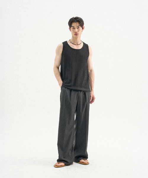 TRIP LE SENS(トリップ ル センス)の「ウェイヴンロゴプレートスリーブレス_アイボリー(Tシャツ/カットソー・メンズ・その他・MEDIUM/LARGE)」の18枚目の写真
