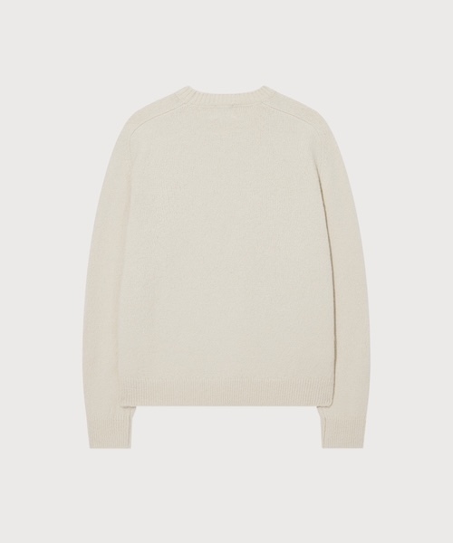 COVERNAT（カバーナット）の「HAIRY RAGLAN KNIT（ニット/セーター・メンズ・アイボリー/グリーン/ライトグレー・X-LARGE/LARGE/MEDIUM/SMALL/X-SMALL/XX-LARGE）」の7枚目の写真