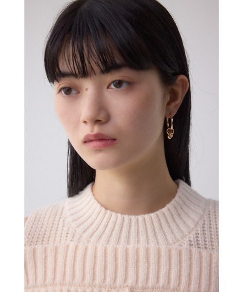 AZUL by moussy(アズールバイマウジー)の「マルチモチーフミニフープピアス(ピアス(両耳用)・レディース・シルバー/ゴールド系その他・FREE)」の10枚目の写真