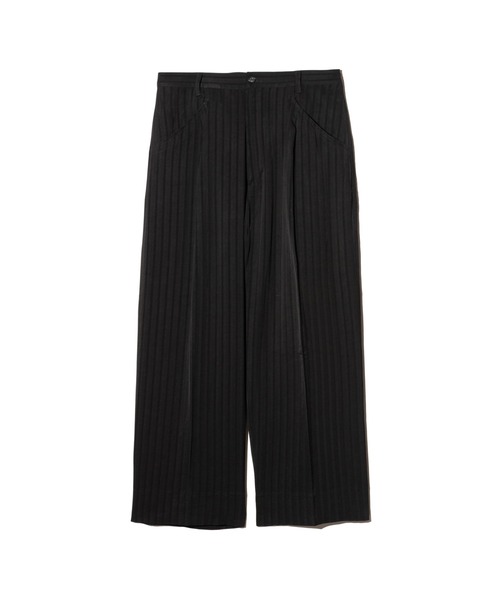 glamb（グラム）の「Stripe Jacquard Linen Pants / ストライプジャガードリネンパンツ（スラックス・メンズ・ホワイト/ブラック/ブルー・S/M/L）」の5枚目の写真