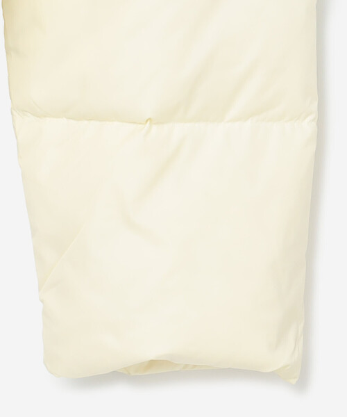 GYMPHLEX(ジムフレックス)の「Gymphlex | ナイロン ダウンショートジャケット WOMEN(ダウンジャケット/コート・レディース・アイボリー/チャコール・14)」の6枚目の写真