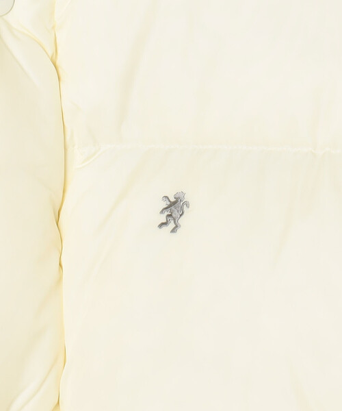 GYMPHLEX(ジムフレックス)の「Gymphlex | ナイロン ダウンショートジャケット WOMEN(ダウンジャケット/コート・レディース・アイボリー/チャコール・14)」の12枚目の写真