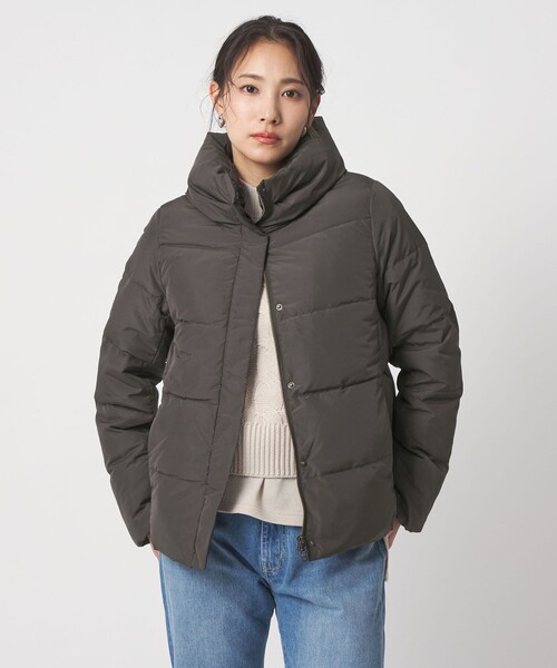 A DAY IN THE LIFE UNITED ARROWS(アデイインザライフユナイテッドアローズ)の「ショール ダウンジャケット <A DAY IN THE LIFE>(ダウンジャケット/コート・レディース・ダークグレー/ブラック/ナチュラル・38/40)」の7枚目の写真
