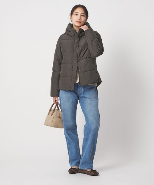 A DAY IN THE LIFE UNITED ARROWS(アデイインザライフユナイテッドアローズ)の「ショール ダウンジャケット <A DAY IN THE LIFE>(ダウンジャケット/コート・レディース・ダークグレー/ブラック/ナチュラル・38/40)」の9枚目の写真
