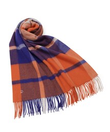 DRESSTERIOR | ウールブレンドチェックストール(ストール/ショール)