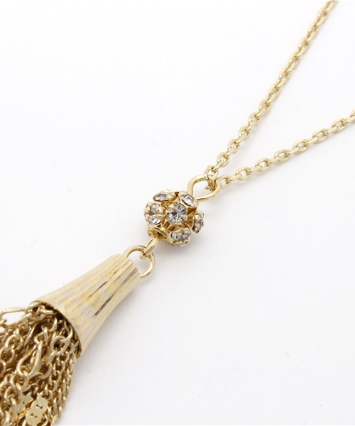 ROPE' PICNIC（ロペピクニック）の「チェーンフリンジトップネックレス（ネックレス・レディース・ゴールド/シルバー・FREE）」の5枚目の写真