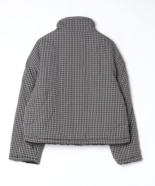 FREE STYLISTS(フリー スタイリスト)の「YUGA_YGMC 2-way boa check pattern blouson coat(ブルゾン・レディース・ブラック/ブラウン・FREE)」の3枚目の写真