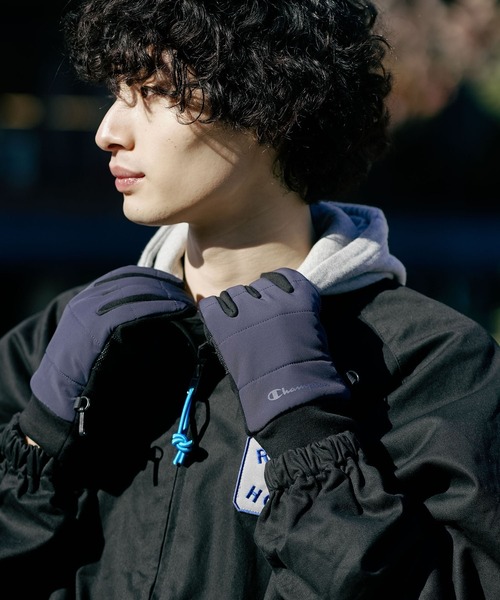 Champion（チャンピオン）の「【CHAMPION/チャンピオン】中綿グローブ（手袋・メンズ・ネイビー/ブラック・FREE）」の11枚目の写真