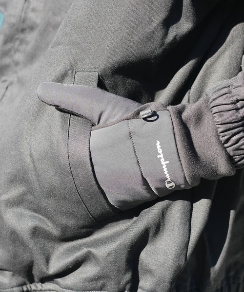 Champion（チャンピオン）の「【CHAMPION/チャンピオン】中綿グローブ（手袋・メンズ・ネイビー/ブラック・FREE）」の7枚目の写真