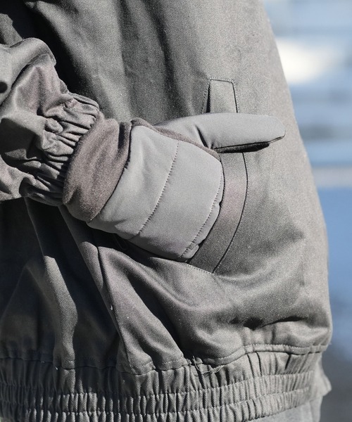 Champion（チャンピオン）の「【CHAMPION/チャンピオン】中綿グローブ（手袋・メンズ・ネイビー/ブラック・FREE）」の8枚目の写真