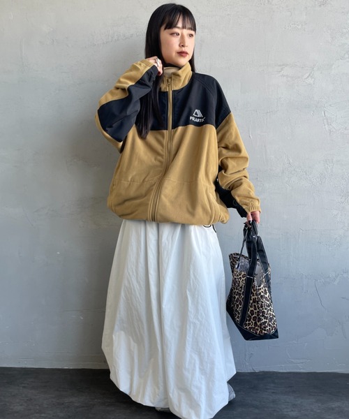 JEANS FACTORY Clothes（ジーンズファクトリークローズ）の「[Jeans Factory Clothes/ジーンズファクトリークローズ] ポーラテック フリースジャケット（その他アウター・レディース・ブラック/チャコールグレー/ベージュ・S/M/L）」の9枚目の写真