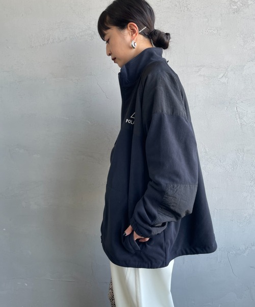 JEANS FACTORY Clothes（ジーンズファクトリークローズ）の「[Jeans Factory Clothes/ジーンズファクトリークローズ] ポーラテック フリースジャケット（その他アウター・レディース・ブラック/チャコールグレー/ベージュ・S/M/L）」の13枚目の写真