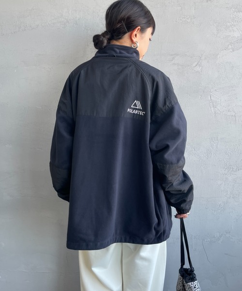JEANS FACTORY Clothes（ジーンズファクトリークローズ）の「[Jeans Factory Clothes/ジーンズファクトリークローズ] ポーラテック フリースジャケット（その他アウター・レディース・ブラック/チャコールグレー/ベージュ・S/M/L）」の14枚目の写真