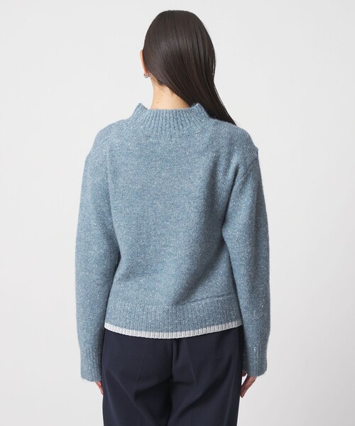 A DAY IN THE LIFE UNITED ARROWS(アデイインザライフユナイテッドアローズ)の「ラメネップ ハイネックニット <A DAY IN THE LIFE>(ニット/セーター・レディース・オフホワイト/ライム/ダークグレー/コバルトブルー・FREE)」の17枚目の写真