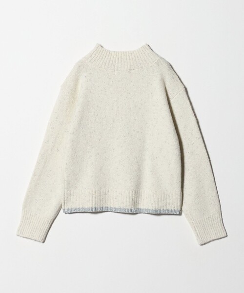 A DAY IN THE LIFE UNITED ARROWS(アデイインザライフユナイテッドアローズ)の「ラメネップ ハイネックニット <A DAY IN THE LIFE>(ニット/セーター・レディース・オフホワイト/ライム/ダークグレー/コバルトブルー・FREE)」の19枚目の写真