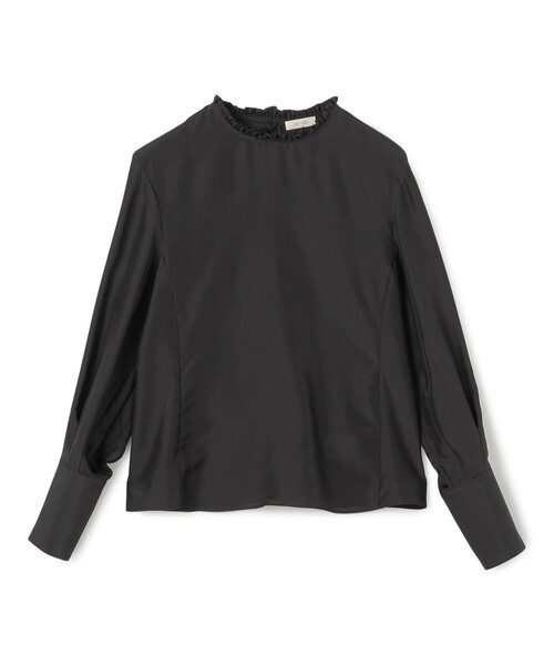 シルクハブタエ プルオーバーブラウス 