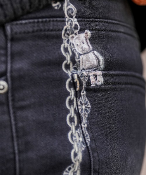 adamsJUGGLER（アダムスジャグラー）の「RTEG I/P デニムロングパンツ（デニムパンツ・メンズ・インディゴブルー/ブラック・S/M/L/XL/XXL）」の9枚目の写真