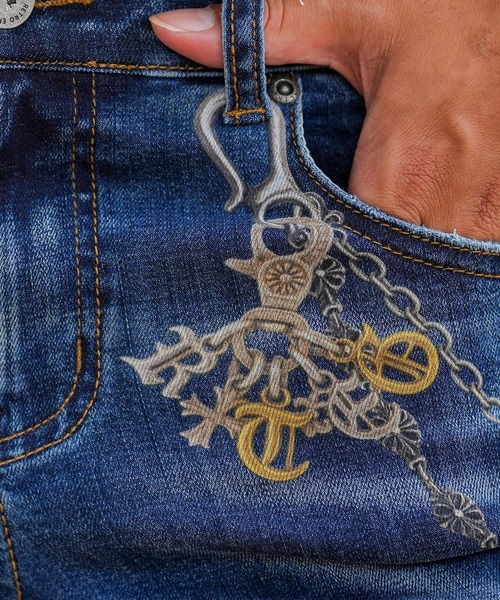 adamsJUGGLER（アダムスジャグラー）の「RTEG I/P デニムロングパンツ（デニムパンツ・メンズ・インディゴブルー/ブラック・S/M/L/XL/XXL）」の15枚目の写真