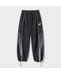 Speed Track Solid nylon Pants Black