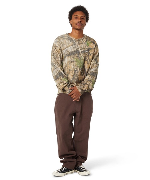 HUF X REALTREE CREWNECK SWEATER（ニット/セーター）｜HUF（ハフ）の