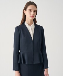 ANAYI | 【Eternal Line 2026】トリアセサテンペプラム ジャケット(その他アウター)