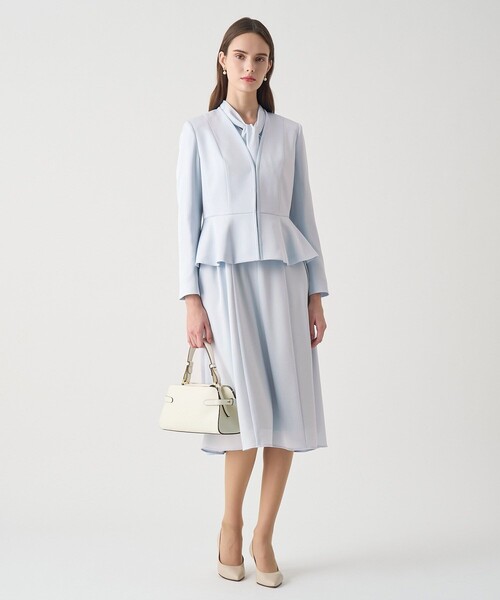 ANAYI（アナイ）の「【Eternal Line 2026】トリアセサテンペプラム ジャケット（その他アウター・レディース・アイボリー/ライトブルー/ネイビー・34/36/38）」の11枚目の写真