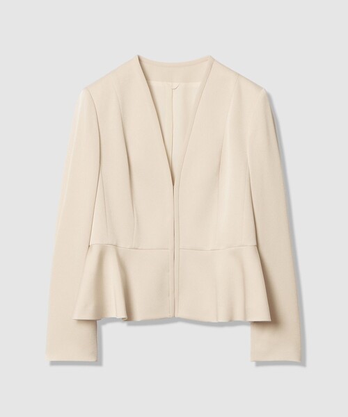 ANAYI（アナイ）の「【Eternal Line 2026】トリアセサテンペプラム ジャケット（その他アウター・レディース・アイボリー/ライトブルー/ネイビー・34/36/38）」の17枚目の写真