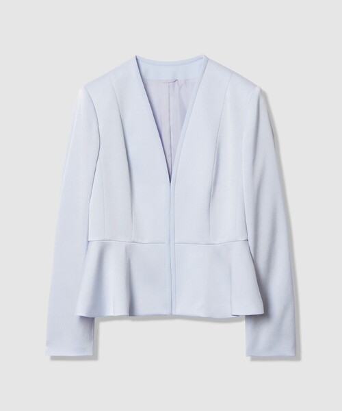 ANAYI（アナイ）の「【Eternal Line 2026】トリアセサテンペプラム ジャケット（その他アウター・レディース・アイボリー/ライトブルー/ネイビー・34/36/38）」の20枚目の写真