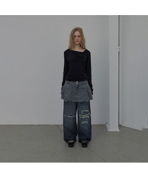 LCDC TM（エルシーディーシーティーエム）の「DART-DETAIL HOODIE (DARK GREY)（パーカー）」