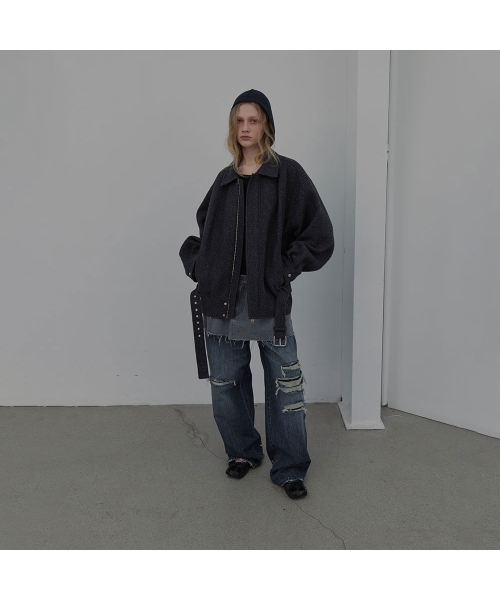 LCDC TM(エルシーディーシーティーエム)の「DART-DETAIL HOODIE (DARK GREY)(パーカー・レディース・その他・SMALL/MEDIUM)」の9枚目の写真