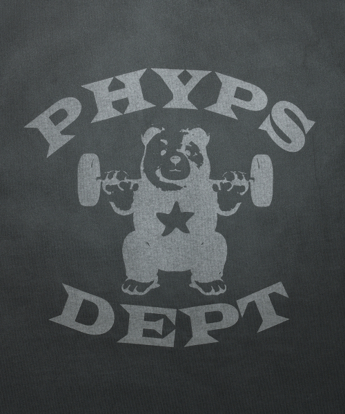 PHYSICAL DEPARTMENT(フィジカル デパートメント)の「ウェイトベアスリーブレス_チャコール(Tシャツ/カットソー・レディース・その他・MEDIUM/LARGE)」の5枚目の写真