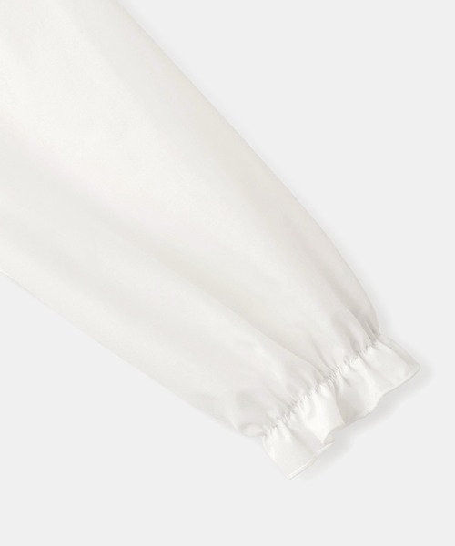 ROPE' PICNIC（ロペピクニック）の「【KIDS/キッズ】ビックカラーブラウス/セレモニー対応（シャツ/ブラウス・キッズ・ホワイト・110/120/130/140/150）」の8枚目の写真