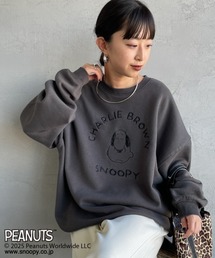 スウェット スヌーピー チャーリーブラウン」に該当するファッション