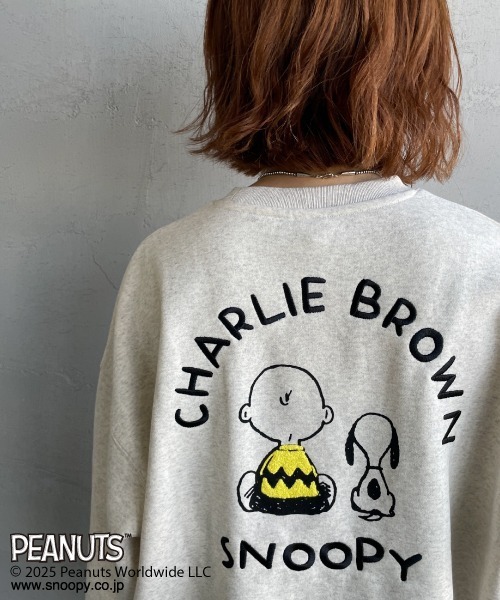 PEANUTS×JEANS FACTORY/ピーナッツ×ジーンズ ファクトリー] 別注 刺繍