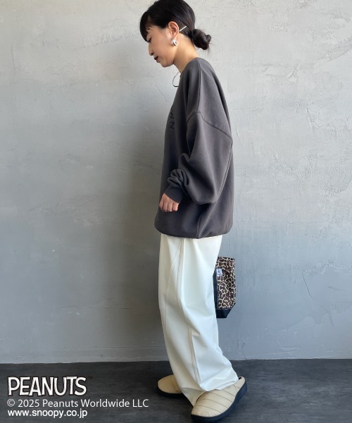 PEANUTS×JEANS FACTORY/ピーナッツ×ジーンズ ファクトリー] 別注 刺繍