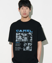 カメルクラシックミス半袖Tシャツ(ブラック)