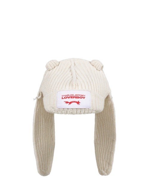 CHUNKY RABBIT BEANIE（ニットキャップ/ビーニー）｜Charles Jeffrey