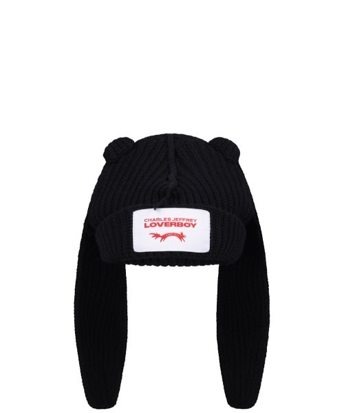 CHUNKY RABBIT BEANIE（ニットキャップ/ビーニー）｜Charles Jeffrey