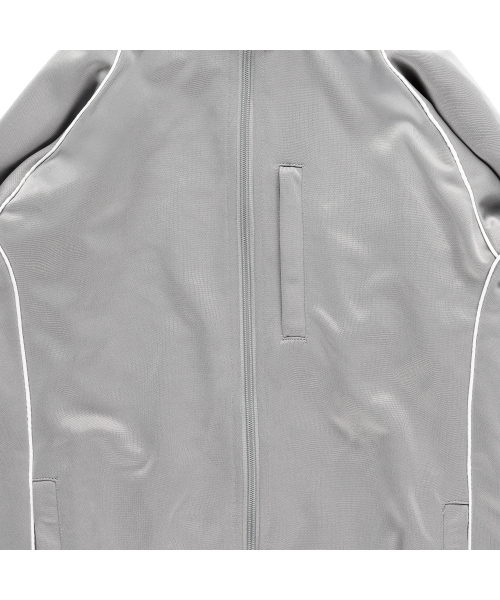 THEWARLD(ザワールド)の「AAS LOGO TRACK ZIP UP JACKET CHACOAL(ナイロンジャケット・レディース・その他・1/2/3)」の2枚目の写真