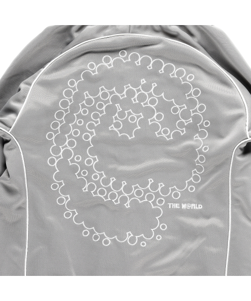 THEWARLD(ザワールド)の「AAS LOGO TRACK ZIP UP JACKET CHACOAL(ナイロンジャケット・レディース・その他・1/2/3)」の3枚目の写真