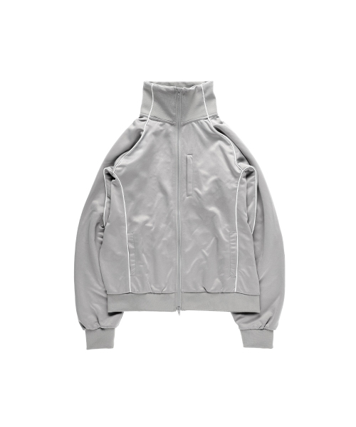 THEWARLD(ザワールド)の「AAS LOGO TRACK ZIP UP JACKET CHACOAL(ナイロンジャケット・レディース・その他・1/2/3)」の4枚目の写真