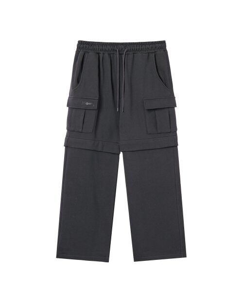 HARDGEAR APPAREL(ハードギアアパレル)の「ディタッチャブルカーゴスウェットパンツチャコール(スウェットパンツ・メンズ・その他・X-LARGE/SMALL/MEDIUM/LARGE)」の1枚目の写真